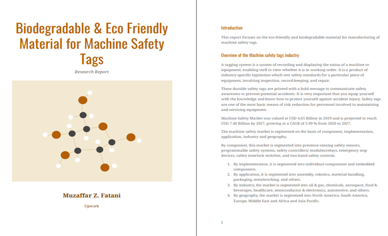 Machine Safety Research US, Europe & China